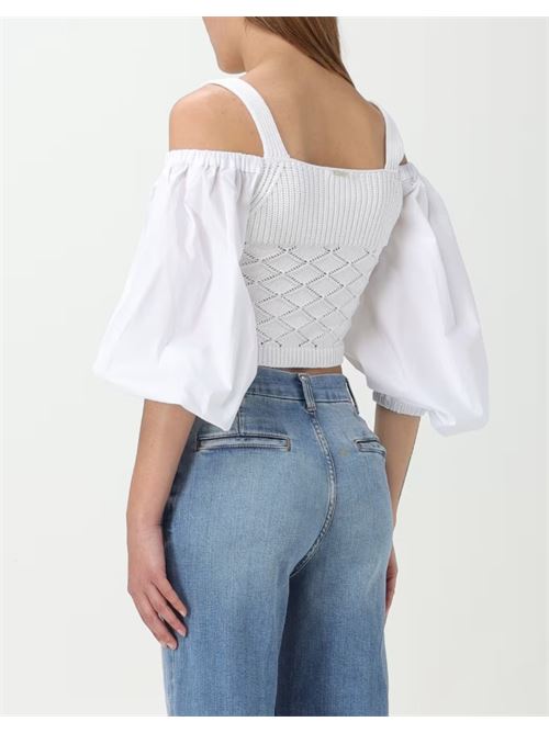 Top crop in cotone Liu Jo | MA4069MA23A.11111